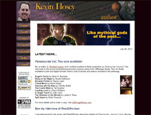 Tablet Screenshot of kevinhosey.net